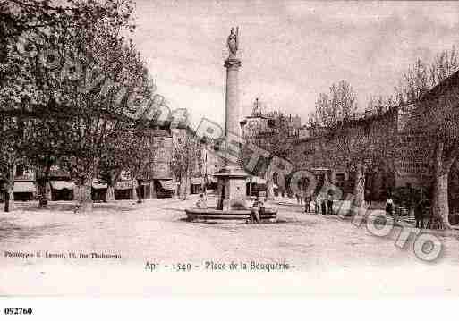 Ville de APT, carte postale ancienne