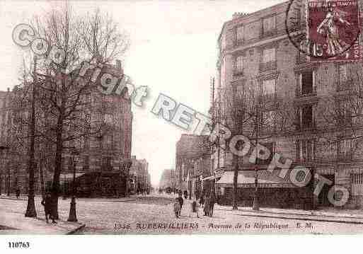 Ville de AUBERVILLIERS, carte postale ancienne