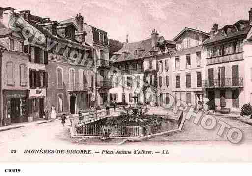 Ville de BAGNERESDEBIGORRE, carte postale ancienne