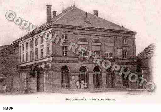 Ville de BOULAINCOURT, carte postale ancienne