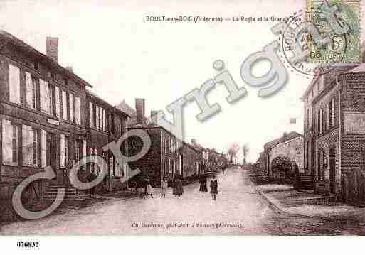 Ville de BOULTAUXBOIS, carte postale ancienne