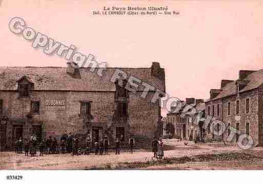 Ville de CAMBOUT(LE), carte postale ancienne