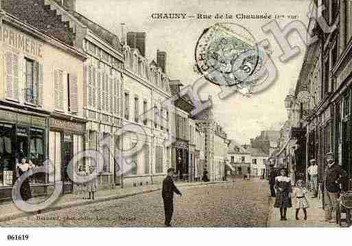 Ville de CHAUNY, carte postale ancienne