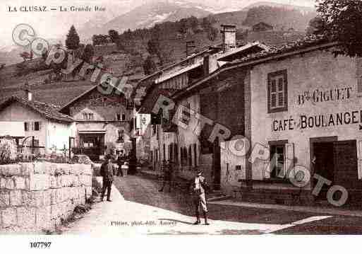 Ville de CLUSAZ(LA), carte postale ancienne