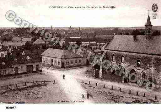 Ville de CORBIE, carte postale ancienne