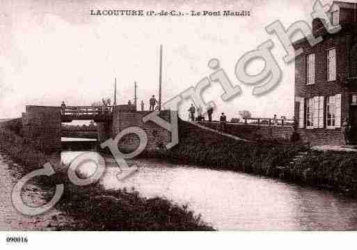 Ville de COURSET, carte postale ancienne