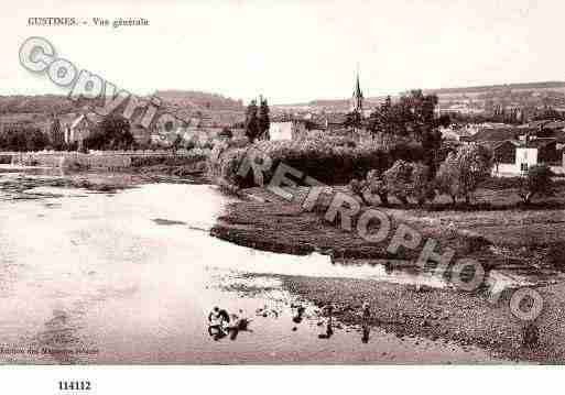 Ville de CUSTINES, carte postale ancienne