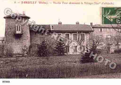 Ville de DARDILLY, carte postale ancienne