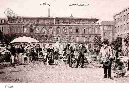 Ville de ELBEUF, carte postale ancienne