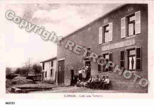 Ville de ELZANGE, carte postale ancienne