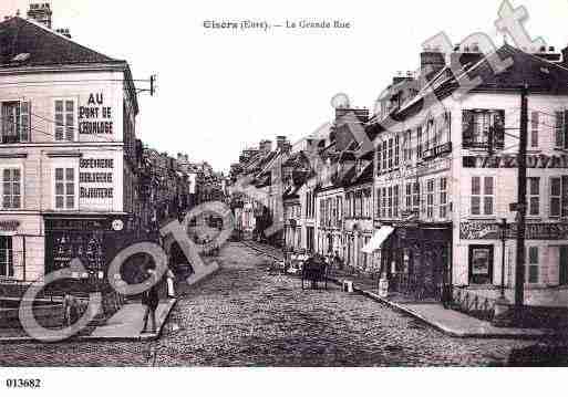 Ville de GISORS, carte postale ancienne