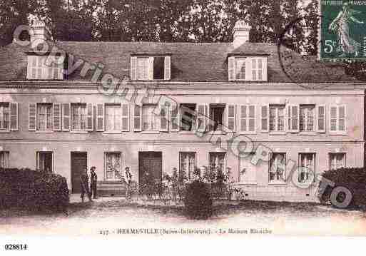 Ville de HERMEVILLE, carte postale ancienne