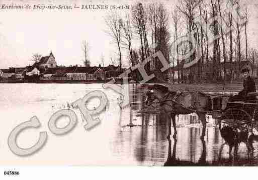 Ville de JAULNES, carte postale ancienne