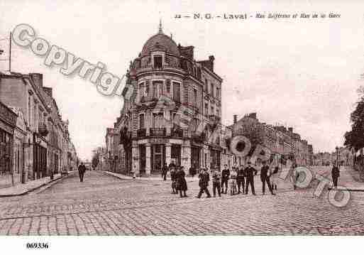 Ville de LAVAL, carte postale ancienne