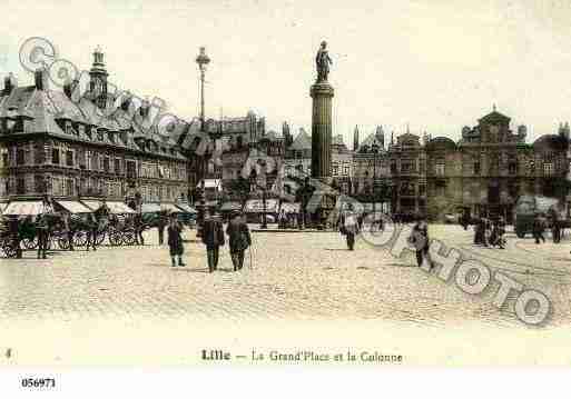 Ville de LILLE, carte postale ancienne