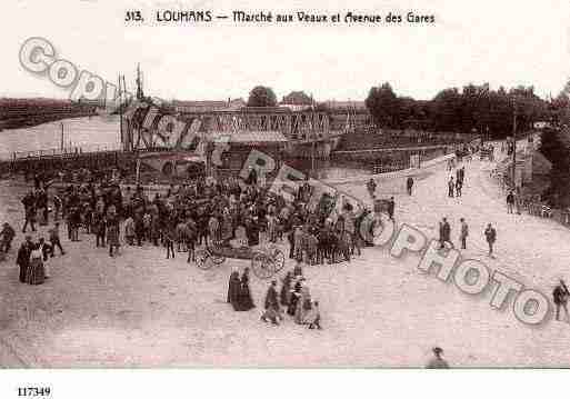 Ville de LOUHANS, carte postale ancienne