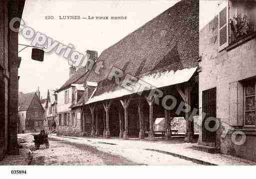 Ville de LUYNES, carte postale ancienne