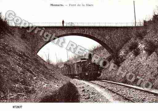 Ville de MAMERS, carte postale ancienne