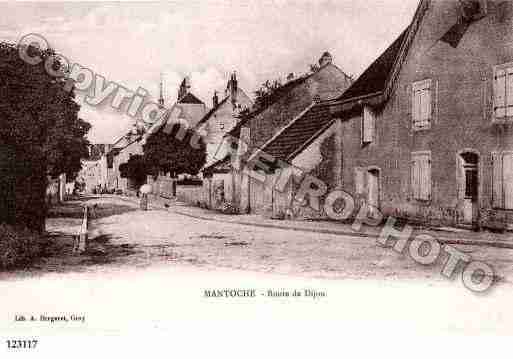 Ville de MANTOCHE, carte postale ancienne