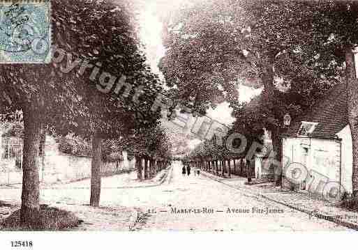 Ville de MARLYLEROI, carte postale ancienne