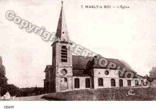 Ville de MARLYLEROI, carte postale ancienne