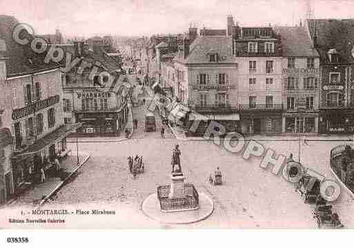 Ville de MONTARGIS, carte postale ancienne