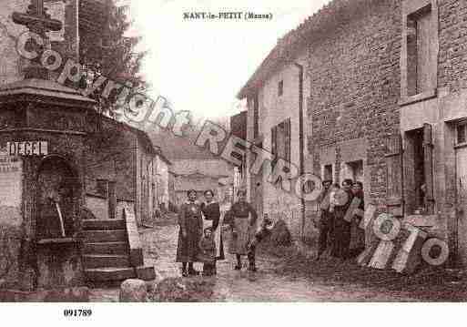 Ville de NANTLEPETIT, carte postale ancienne