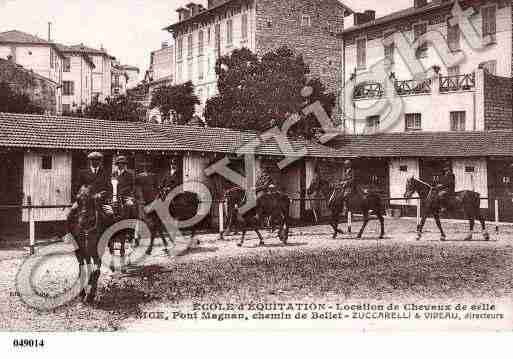 Ville de NICE, carte postale ancienne