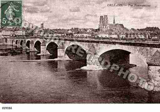 Ville de ORLEANS, carte postale ancienne