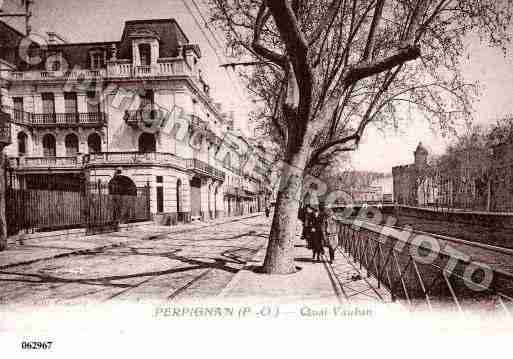 Ville de PERPIGNAN, carte postale ancienne