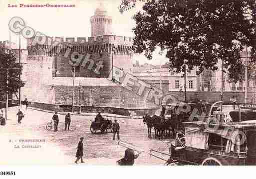 Ville de PERPIGNAN, carte postale ancienne