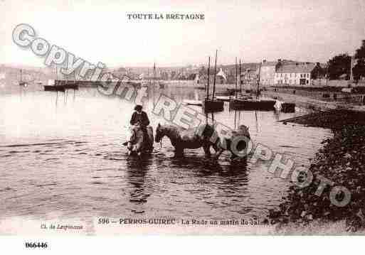 Ville de PERROSGUIREC, carte postale ancienne