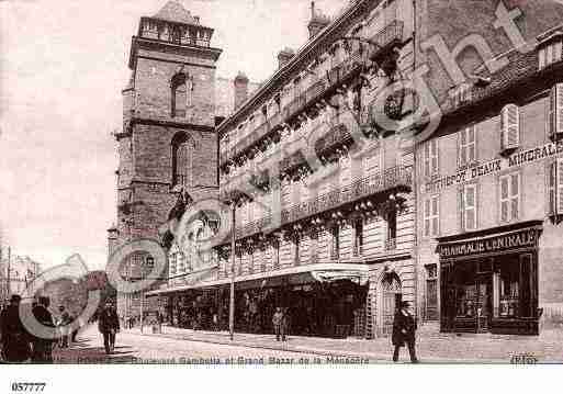 Ville de RODEZ, carte postale ancienne