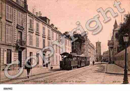 Ville de SAINTGERMAINENLAYE, carte postale ancienne