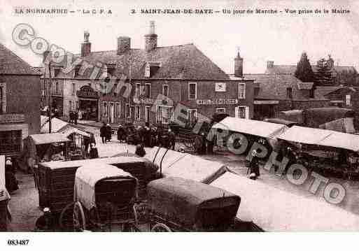 Ville de SAINTJEANDEDAYE, carte postale ancienne