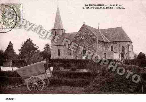 Ville de SAINTJEANDEDAYE, carte postale ancienne