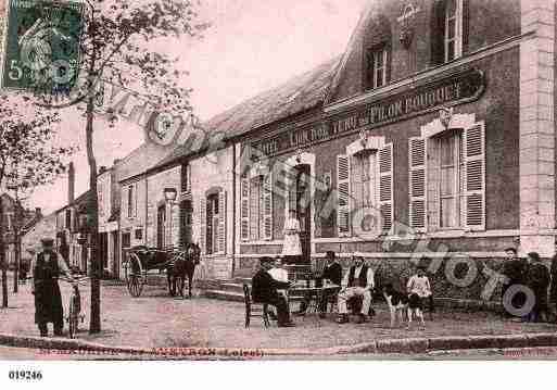 Ville de SAINTMAURICESURAVEYRON, carte postale ancienne