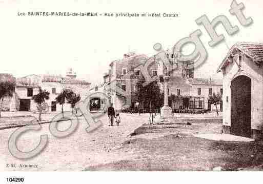 Ville de SAINTESMARIESDELAMER, carte postale ancienne