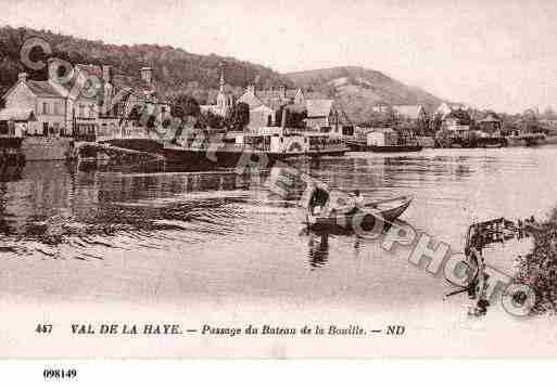 Ville de VALDELAHAYE, carte postale ancienne