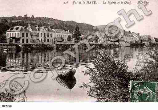 Ville de VALDELAHAYE, carte postale ancienne