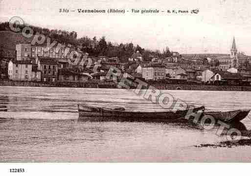 Ville de VERNAISON, carte postale ancienne