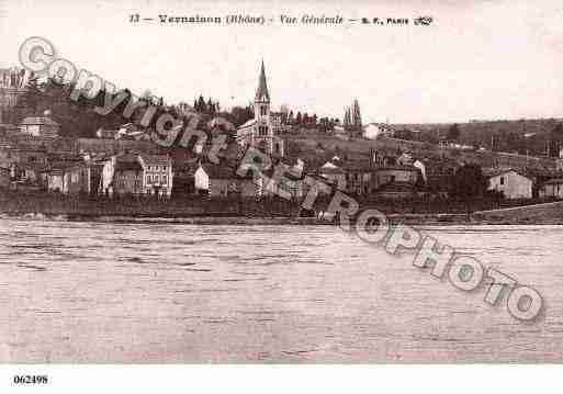 Ville de VERNAISON, carte postale ancienne