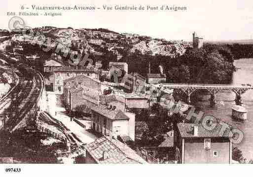 Ville de VILLENEUVELESAVIGNON, carte postale ancienne