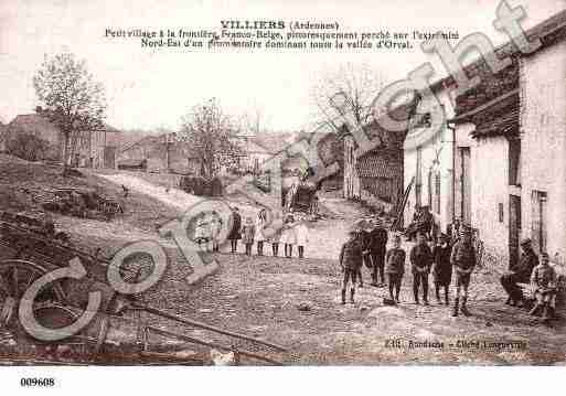 Ville de WILLIERS, carte postale ancienne