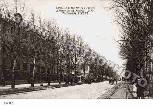 Ville de AUBERVILLIERS, carte postale ancienne