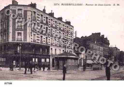 Ville de AUBERVILLIERS, carte postale ancienne