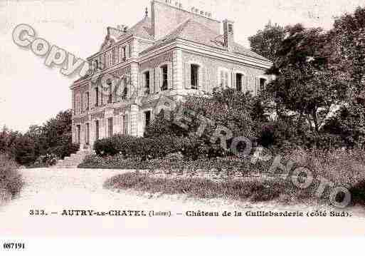 Ville de AUTRYLECHATEL, carte postale ancienne