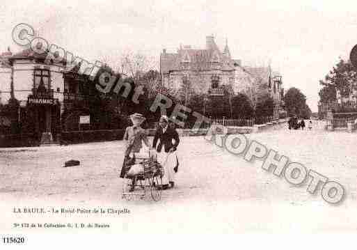 Ville de BAULE(LA), carte postale ancienne