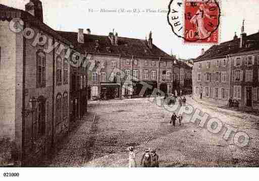 Ville de BLAMONT, carte postale ancienne