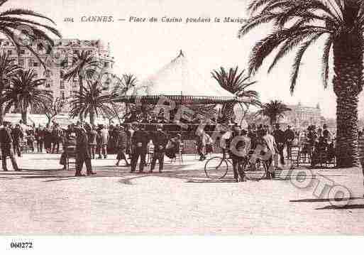 Ville de CANNES, carte postale ancienne